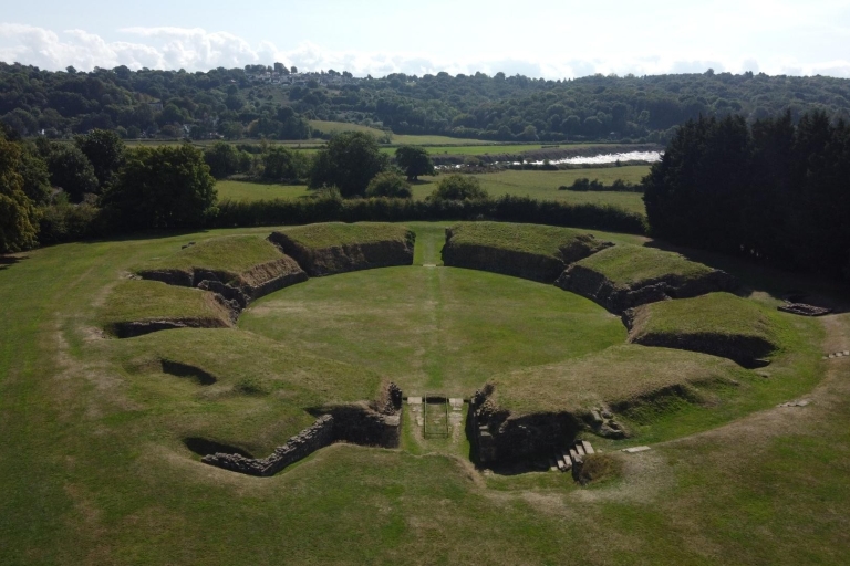 From Cardiff: Caerleon, Tintern Abbey And THREE Castles Tour From Cardiff: 1 Amphitheatre, Tintern Abbey And 3 Castles