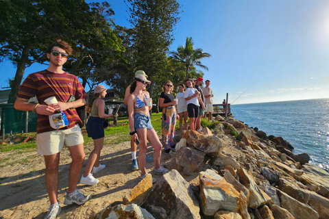 Isola di North Stradbroke: Escursione di un giorno con la fauna selvatica e la spiaggia8:30 YHA Brisbane City Servizio di prelievo