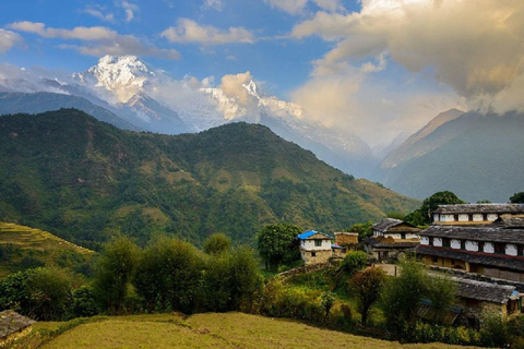 Katmandú: Senderismo de 6 días por Ghorepani, Poonhill y GhandrukTour privado de senderismo con comidas incluidas.