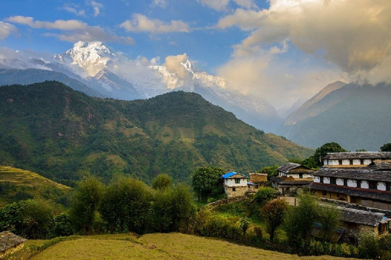 Kathmandu: Caminhada de 6 dias em Ghorepani, Poonhill e GhandrukTour particular de trekking com refeições incluídas.