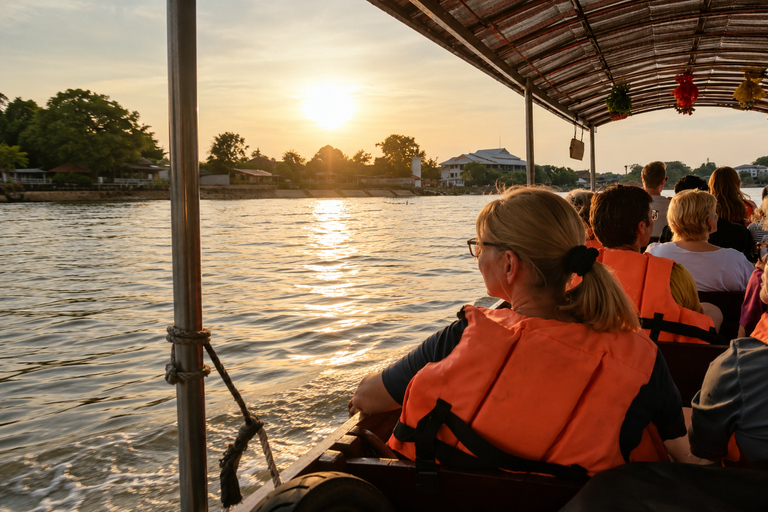 Ayutthaya Island Boat Experience with 3 Temple Stops
