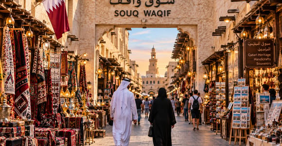 Doha: Souq Waqif Sensory Spice Walk & Dama Game