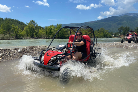 From Side/Belek/Antalya: Vip Rafting, Quad & Zip Combo Tour