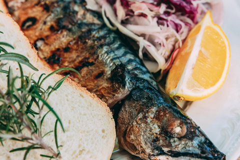 Split: Lagoa Azul, Naufrágio e Šolta com comida e bebida