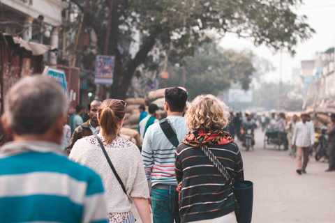 Delhi: Old Delhi and Red Fort Guided Tour with Hotel Pickup Spanish/German/Italian/French Language Guide