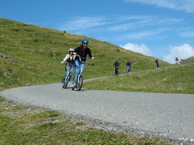 Visit Hiking Trip and Push Scooter Adventure in Adelboden in Cerbère, France