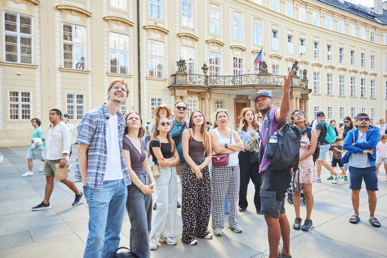 Prague Castle & Charles Bridge Tour + Interior Option Tour in English