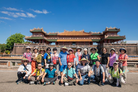 Vanuit Da Nang/Hoi An: Luxe stadstour door Hue met Hai Van PassTour met entreegelden