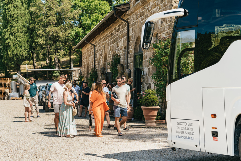 Florence: Chianti Wineries Tour with Food and Wine TastingGroup Tour in English