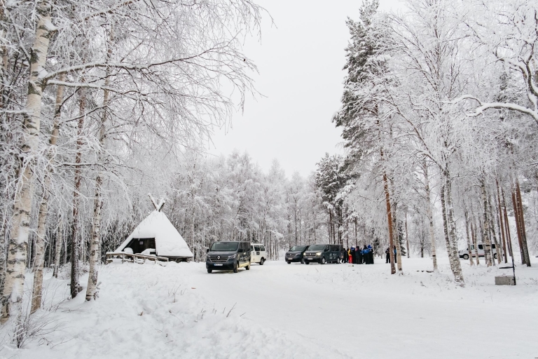 Rovaniemi: safari en motonieve y granja de renos y huskies
