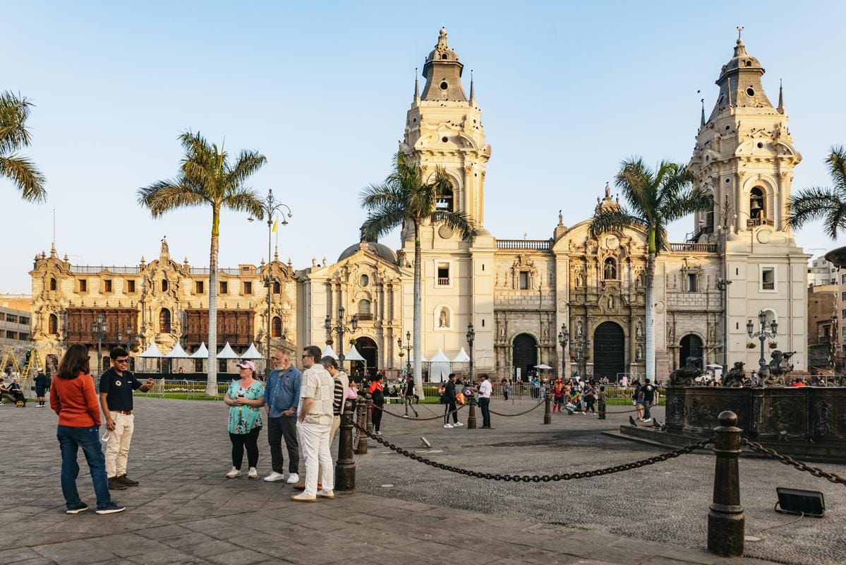 Lima: historisches Zentrum, Love Park & Katakomben