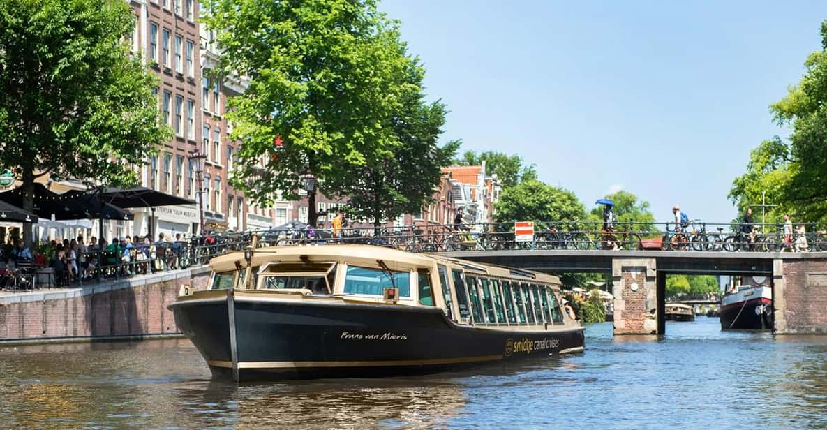 Afbeelding 2 van Amsterdam: grachtenrondvaart, vertrek vanaf het Anne Frank Huis