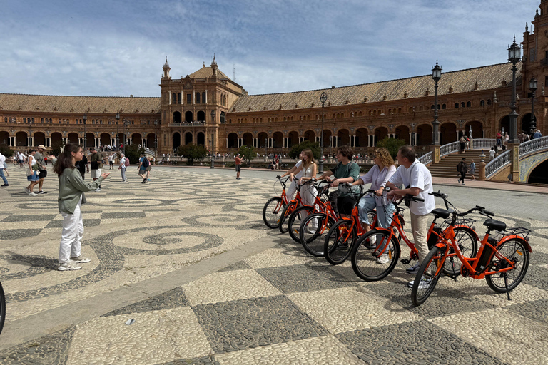 Seville: Guided Bike & E-Bike Tour with Local Guide Guided E-Bike Tour