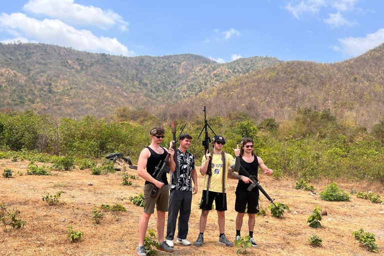 Phnom Penh Fire Range Kambodża, usługa wideo 30 USD dodatkowo