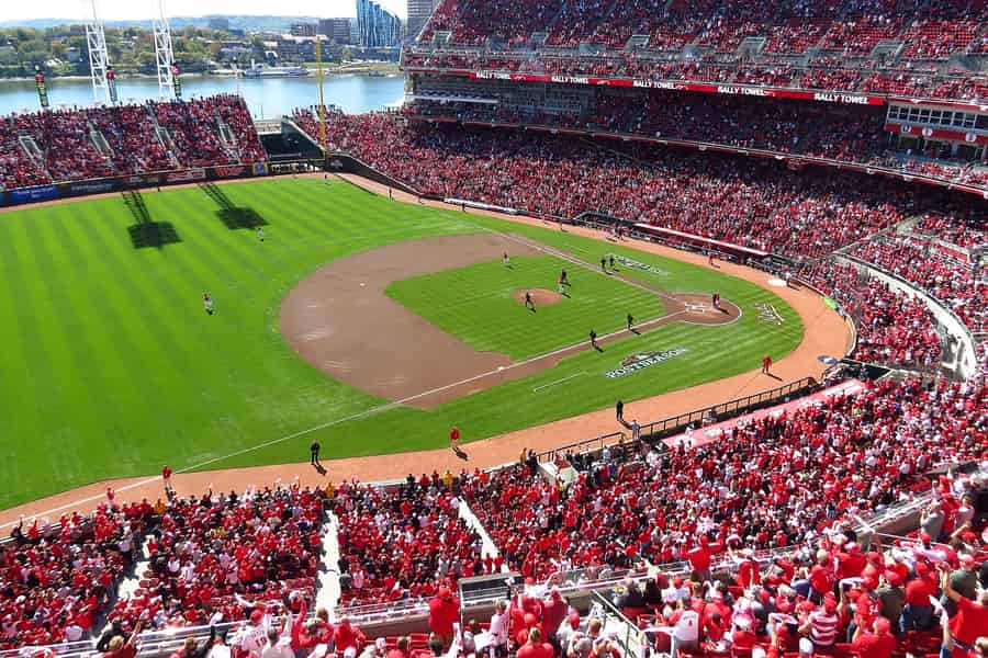 Cincinnati: Cincinnati Reds Baseball Spiel Ticket. Foto: GetYourGuide Cincinnati: Cincinnati Reds Baseball Spiel Ticket. Foto: GetYourGuide