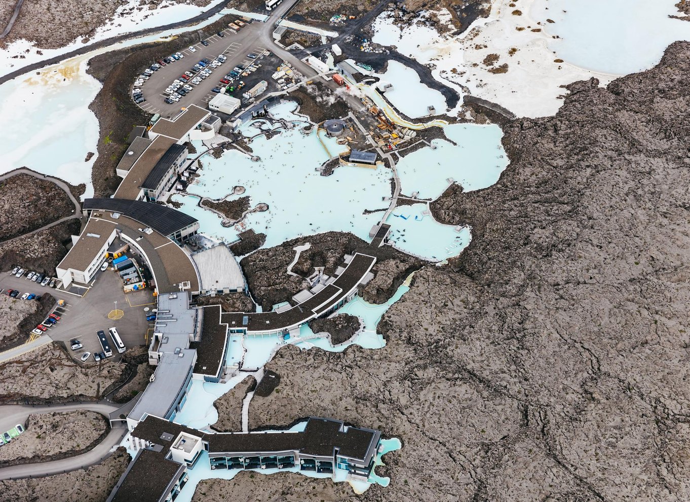 Fra Reykjavik: Helikoptertur i det nye vulkanske område