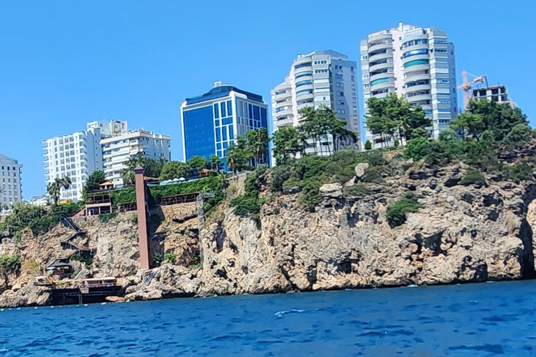 Antalya: 2-hour Yacht Tour to Lower Duden Falls