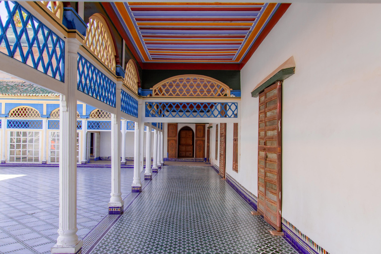 Marrakech: Bahia Palace, Ben Youssef Madrasa & Secret Garden English: Shared Group Guided Tour - From the Meeting Point