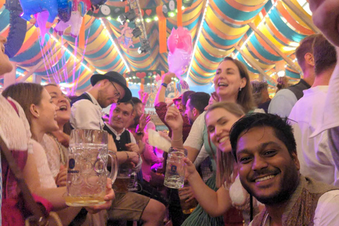 Munich: Oktoberfest Guided Tour with Beer Tent Table & Meal