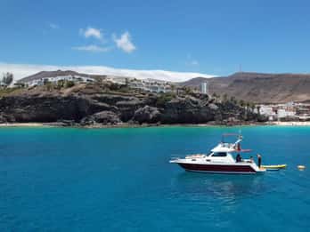 Morro Jable : tour en bateau pour groupe privé. Nourriture et boissons.