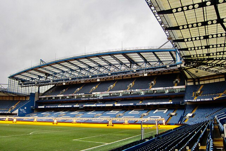 Chelsea FC Match Ticket at Stamford Bridge West View