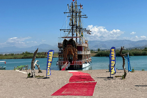 Side: Mediterranean Boat Trip to Dolphin Island Side: Dolphın Island Boat with Hotel Transfer