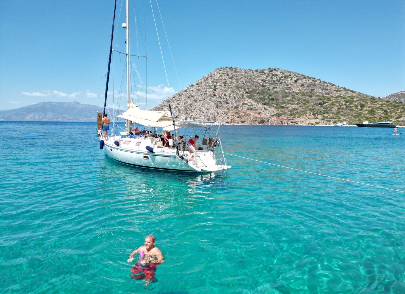 Nafplio Sun Sail Cruises | halvprivat halvdag | med måltid