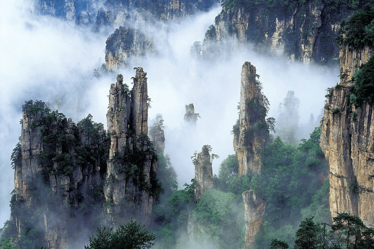 Zhangjiajie National park Hallelujah Mountain day tour Zhangjiajie National park day tour start from Zhangjajie