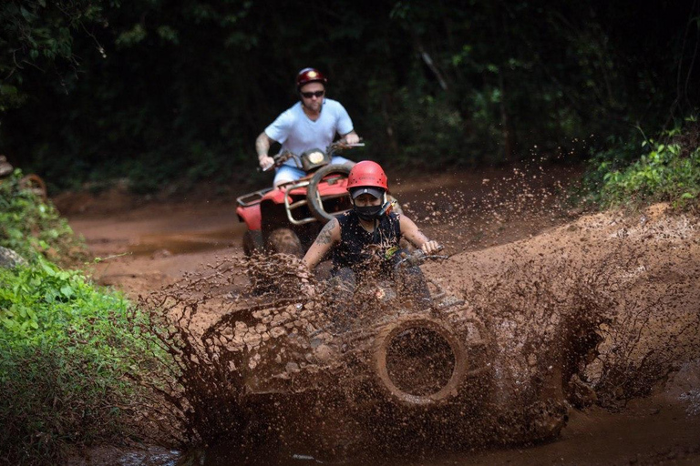 Cancun : Circuit dynamique avec quad, cenote et tyrolienneQUAD SIMPLE DE TULUM