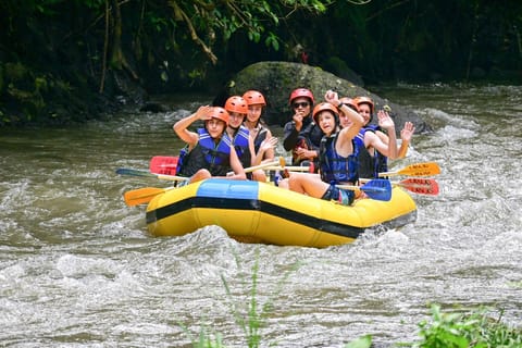 Bali: Ayung River Rafting, Ubud Palace, and Art Market Tour