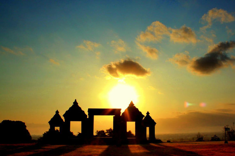 Pindul Cave, River Tubing & Sunset at Ratu Boko Temple