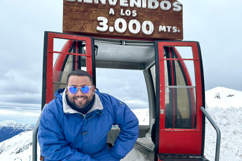 Santiago: Valle Nevado Ski Day Trip with Hotel Transfers