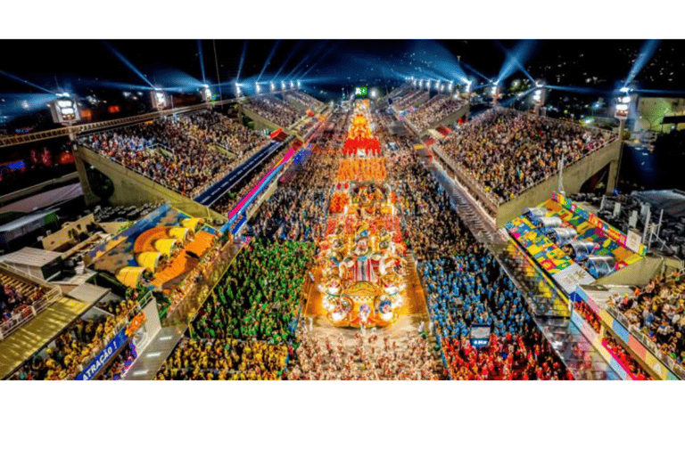 Rio: Carnival 2026 Sambadrome Parade Ticket & Transfer