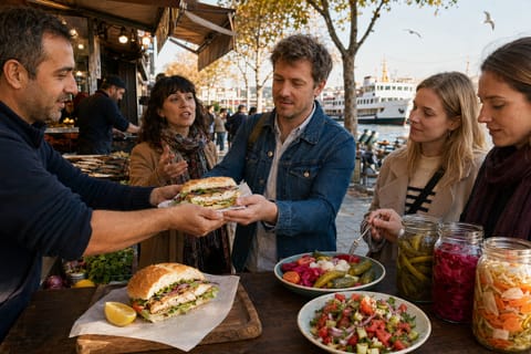 Istanbul: Kadıköy Asian-Side Street Food Walking Tour