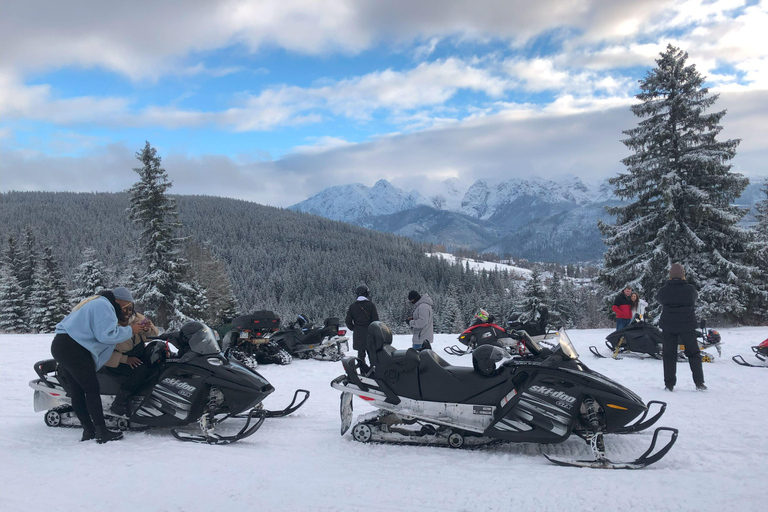 Zakopane Snowmobiles Ride, Bonfire &amp; Transfers from KrakowTwilight Trails: Snowmobiling Under the Stars