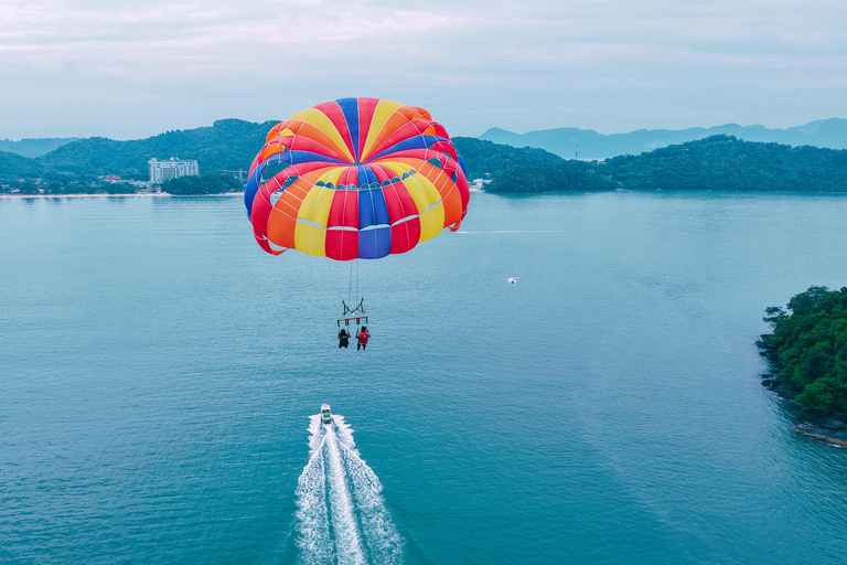 Soar Above Langkawi: Parasailing On Boat Parasailing On Boat SINGLE FLYER