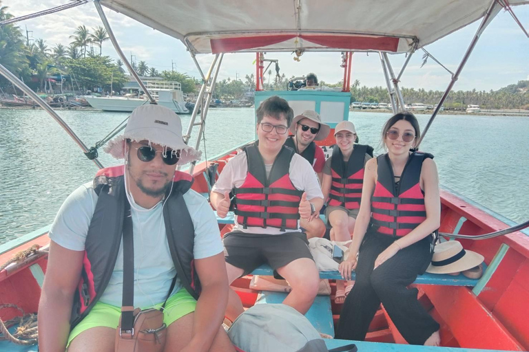 Koh Samui: Island Hopping Adventure in Coral and Pig Island Small Group Tour with Hotel Pickup