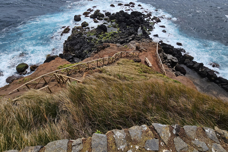 São Jorge: Eiland rondreis tot 7 uur.São Jorge Eiland: Rondreis 7 uur.