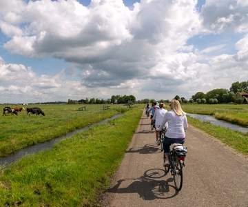 Amsterdam: Tour in bicicletta dei mulini a vento, del formaggio e della campagna