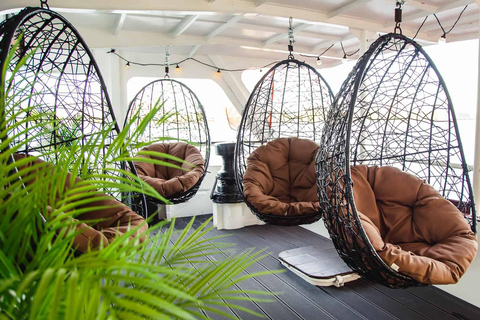 日落之旅：海门之行——拉脱维亚河流巡游日落之旅：海门河游轮之旅 - 拉脱维亚河流巡游