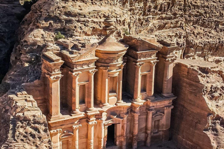 From Amman: Petra and Wadi Rum Private Day Trip Petra and Wadi Rum Day Trip with Sunset Jeep Tour