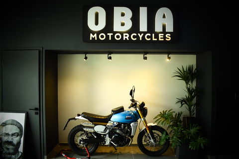 Noleggio moto a CorfùCorfù: Noleggio moto Fantic Caballero 500 Scrambler