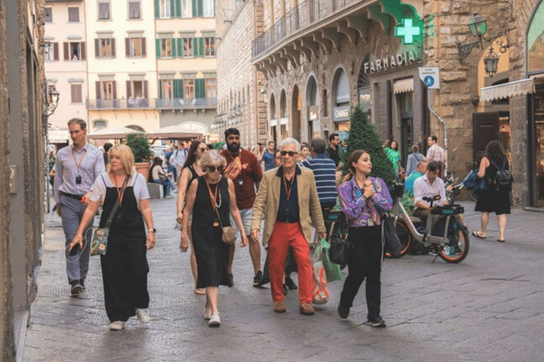 Florencia: Visita guiada a pie en grupo reducidoTour guiado en italiano