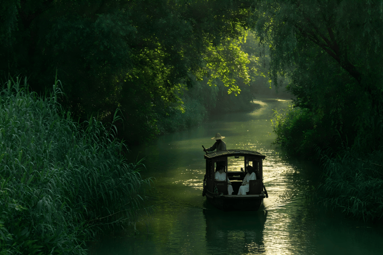 Hangzhou Xixi Wetland: Off the Beaten Path Rowboat & Stroll