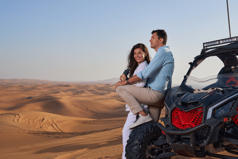 Dubai: Desert Safari, Quad Bike & Premium Camp Experience Shared 6-Hour Desert Safari & Noble Dinner Show with Quad
