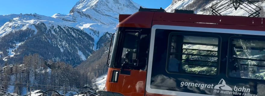 Visite privative de Zermatt et du Gornergrat en train | Au départ de Berne