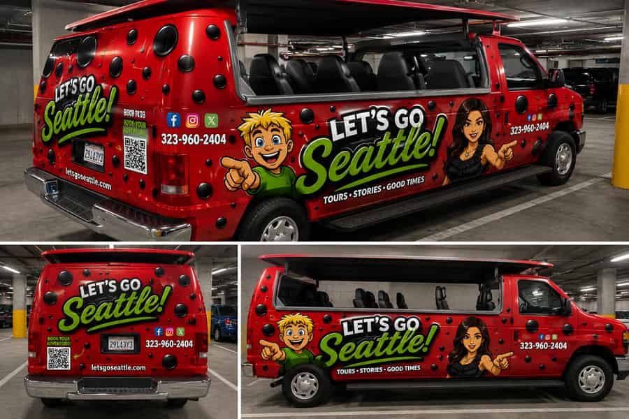Seattle: Hop-On-Hop-Off-Shuttle-Tagespass. Foto: GetYourGuide Seattle: Hop-On-Hop-Off-Shuttle-Tagespass. Foto: GetYourGuide