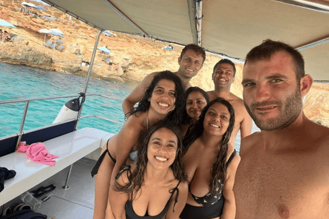 Comino: Boat cruise to Blue Lagoon, Crystal Lagoon and Caves