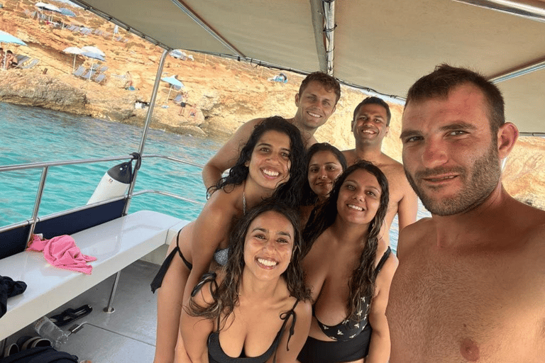 Comino: Boat cruise to Blue Lagoon, Crystal Lagoon and Caves