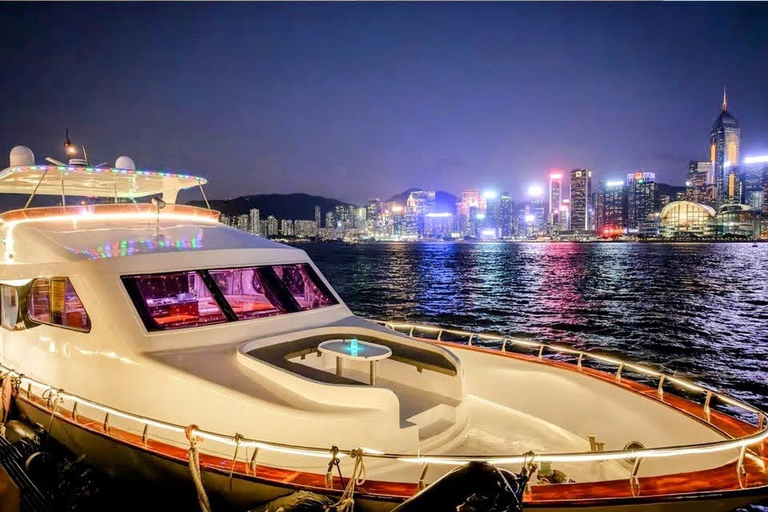 HK: Lunar New Year Fireworks Cruise with Unlimited Drinks